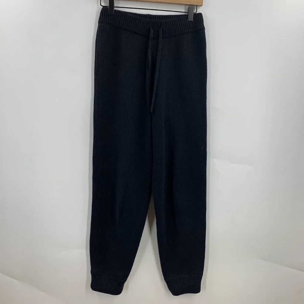 Love By Lottie Mossโ Women's Low Rise Elastic Waist Drawstring Knit Joggers SZ S
